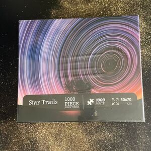 Star Trails 1000 Piece Jigsaw Puzzle. New factory sealed